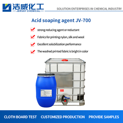Agente de jabón ácido para impresión antimanchas JV-700